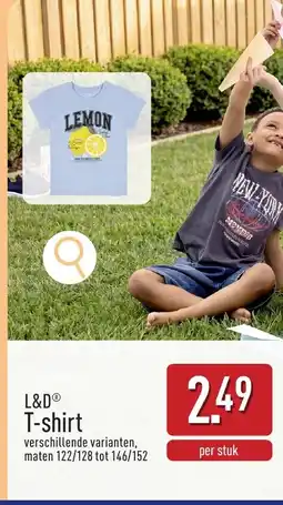 ALDI L&dⓡ t-shirt aanbieding