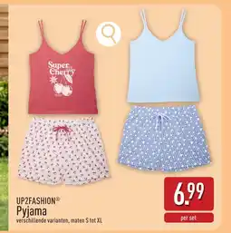 ALDI Up2fashion® Pyjama aanbieding