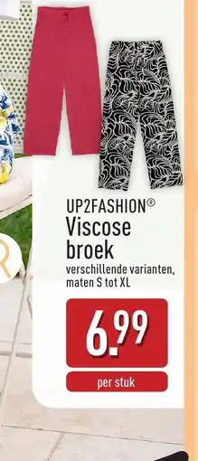 ALDI Up2fashion® viscose broek aanbieding