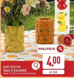 ALDI Home creationⓡ vaas in keramiek aanbieding