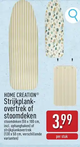 ALDI Home creationⓡ strijkplank- overtrek of stoomdeken aanbieding