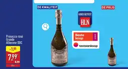 ALDI Prosecco rosé Grande Alberone DOC aanbieding