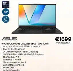 CompuDeals asus vivobook pro 15 aanbieding