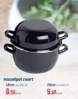 Horeca totaal mosselpot aanbieding