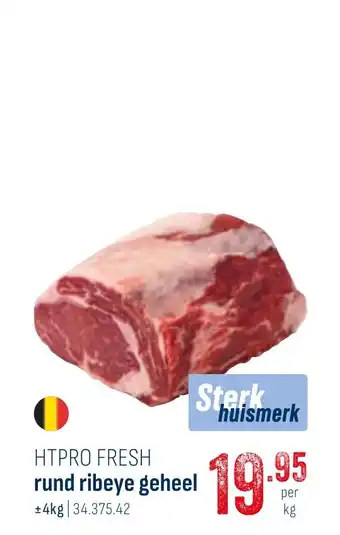 Horeca totaal Htpro fresh rund ribeye geheel aanbieding
