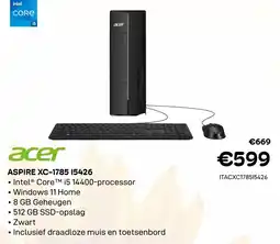 CompuDeals Aspire xc-1785 i5426 aanbieding