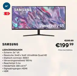 CompuDeals Samsung ViewFinity S5 aanbieding