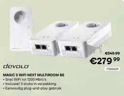 CompuDeals devolo magic 2 wifi next multiroom be aanbieding