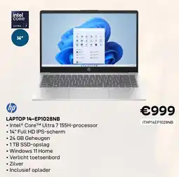 CompuDeals Laptop 14-ep1028nb aanbieding