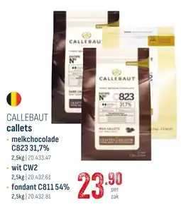 Horeca totaal Callebaut calllets aanbieding