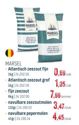 Horeca totaal Atlantisch zeezout fijn aanbieding