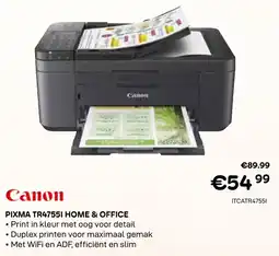 CompuDeals Canon PIXMA TR4755I HOME & OFFICE aanbieding