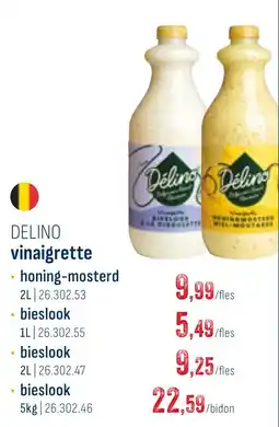 Horeca totaal Delino vinaigrette aanbieding