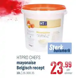 Horeca totaal Htpro chefs mayonaise aanbieding