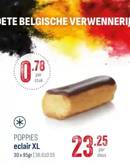 Horeca totaal Poppies eclair XL aanbieding