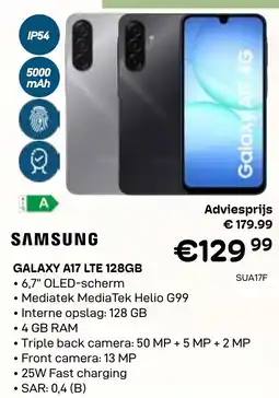 CompuDeals samsung galaxy a17 lte 128gb aanbieding