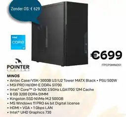 CompuDeals Pointer Minos aanbieding