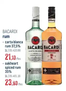 Horeca totaal Bacardi rum aanbieding