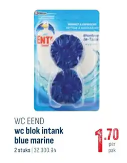 Horeca totaal wc blok intank aanbieding