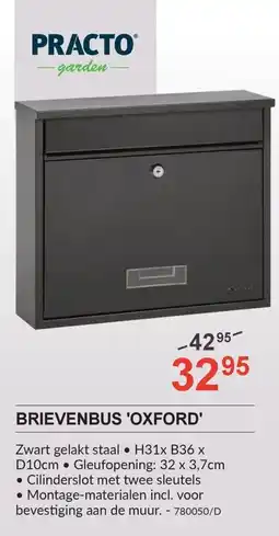 HandyHome Brievenbus 'Oxford' aanbieding