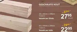 HandyHome Geschaafd hout aanbieding