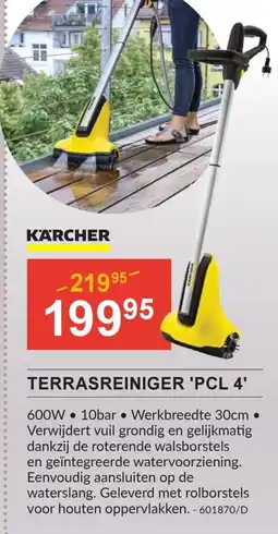 HandyHome Terrasreiniger 'PCL 4' aanbieding