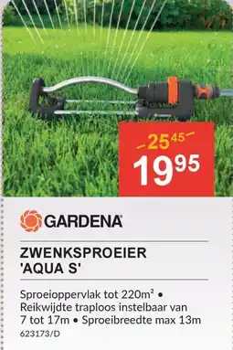 HandyHome Zwenksproeier 'aqua s' aanbieding