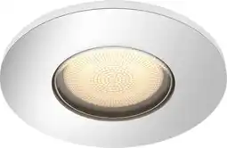 Coolblue Philips Hue Adore Spot Encastré pour Salles de Bain White Ambiance - Rond - Chrome aanbieding