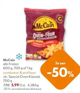 OKay McCain alle frieten aanbieding
