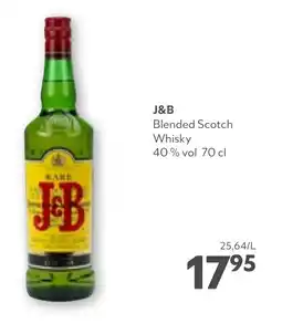 OKay J&B blended scotch whisky aanbieding