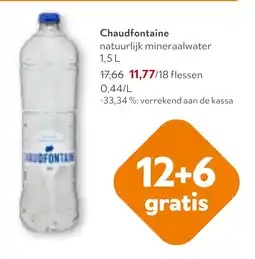 OKay Chaudfontaine natuurlijk mineraalwater aanbieding