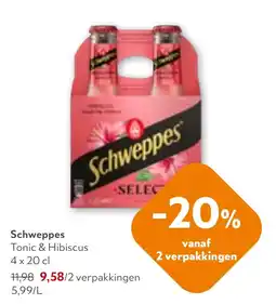 OKay Schweppes Tonic & Hibiscus aanbieding