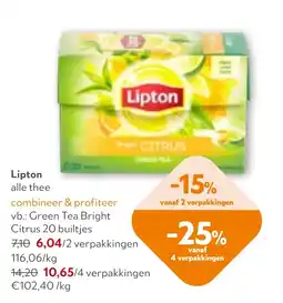 OKay Lipton alle thee aanbieding