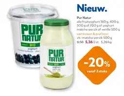 OKay Pur Natur yoghurt aanbieding