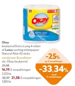 OKay Okay keukenrol Extra Long aanbieding