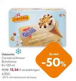 OKay Ijsboerke cornets d'amour aanbieding