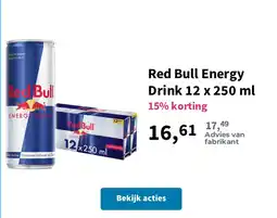 Plein.nl Red Bull Energy Drink aanbieding