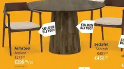 YGO Armstoel Antoine aanbieding