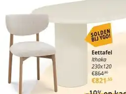 YGO Eettafel Ithaka aanbieding