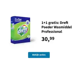 Plein.nl Dreft Poeder Wasmiddel Professional aanbieding