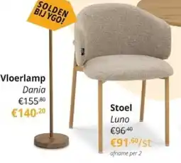 YGO Stoel Luno aanbieding