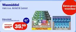 Bol.com Wasmiddel van o.a. Ariel & Lenor aanbieding