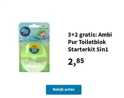 Plein.nl Ambi Pur Toiletblok Starterkit 5in1 aanbieding