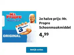 Plein.nl Mr. Propre Schoonmaakmiddel aanbieding