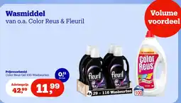Bol.com Wasmiddel van o.a. Color Reus & Fleuril aanbieding