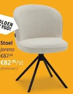 YGO Stoel Joreno aanbieding