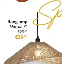 YGO Hanglamp Manilia XL aanbieding