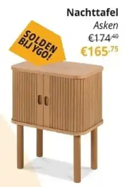 YGO Nachttafel Asken aanbieding