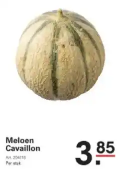 Sligro Meloen Cavaillon aanbieding