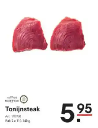 Sligro Tonijnsteak aanbieding